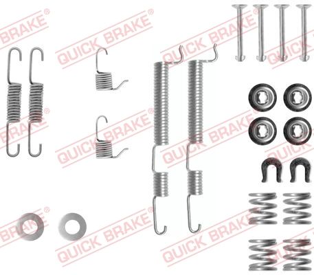 QUICK BRAKE Tarvikesarja, jarrukengät 105-0765